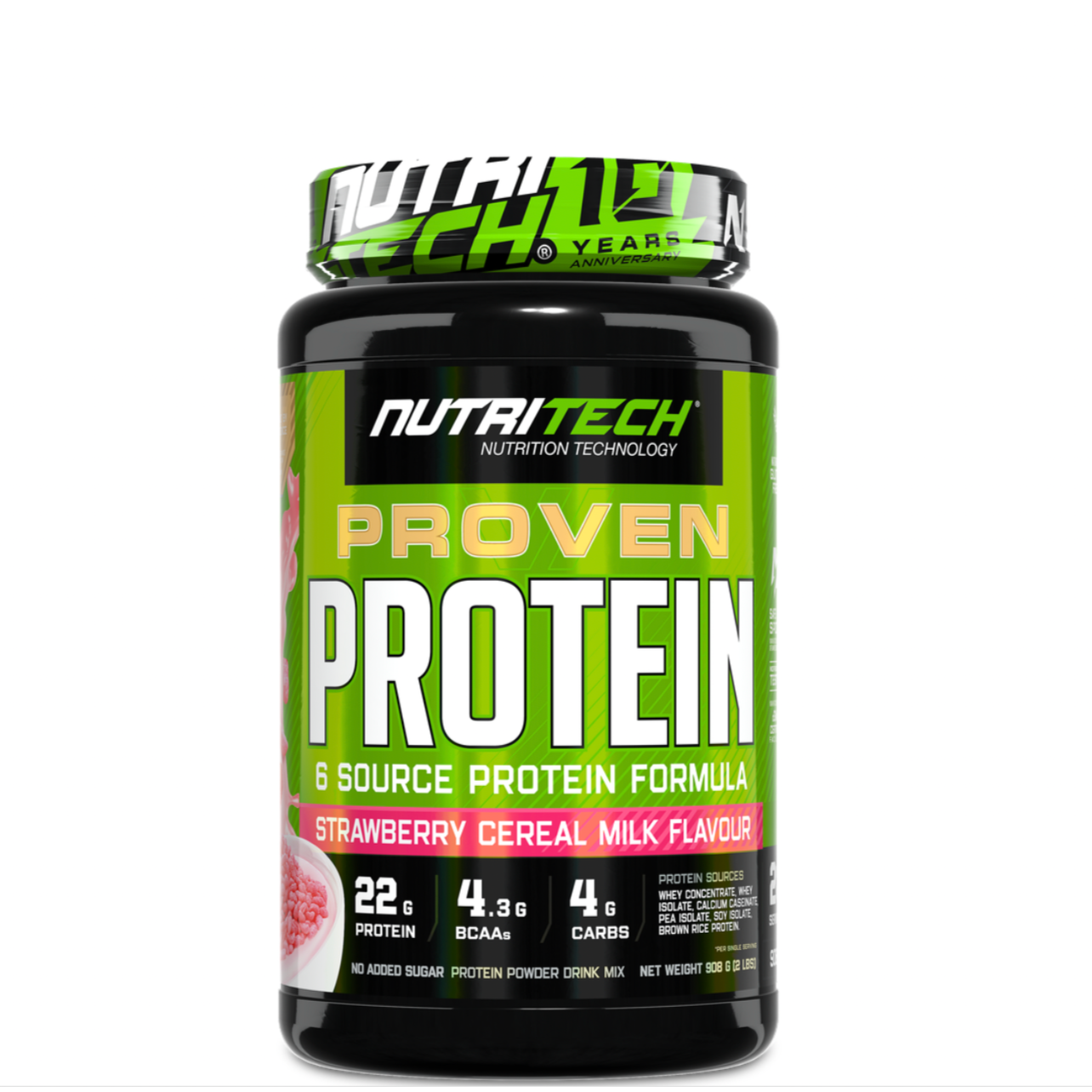 NUTRITECH | Strawberry Milk Proven Protein 908g